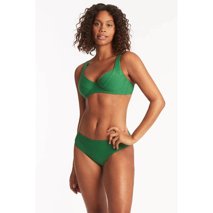 Honeycomb C/D Cup Underwire Top-Sealevel-1000 Palms
