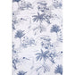 Organic Sandwashed Cotton Printed Short PJ Set-eberjey-1000 Palms